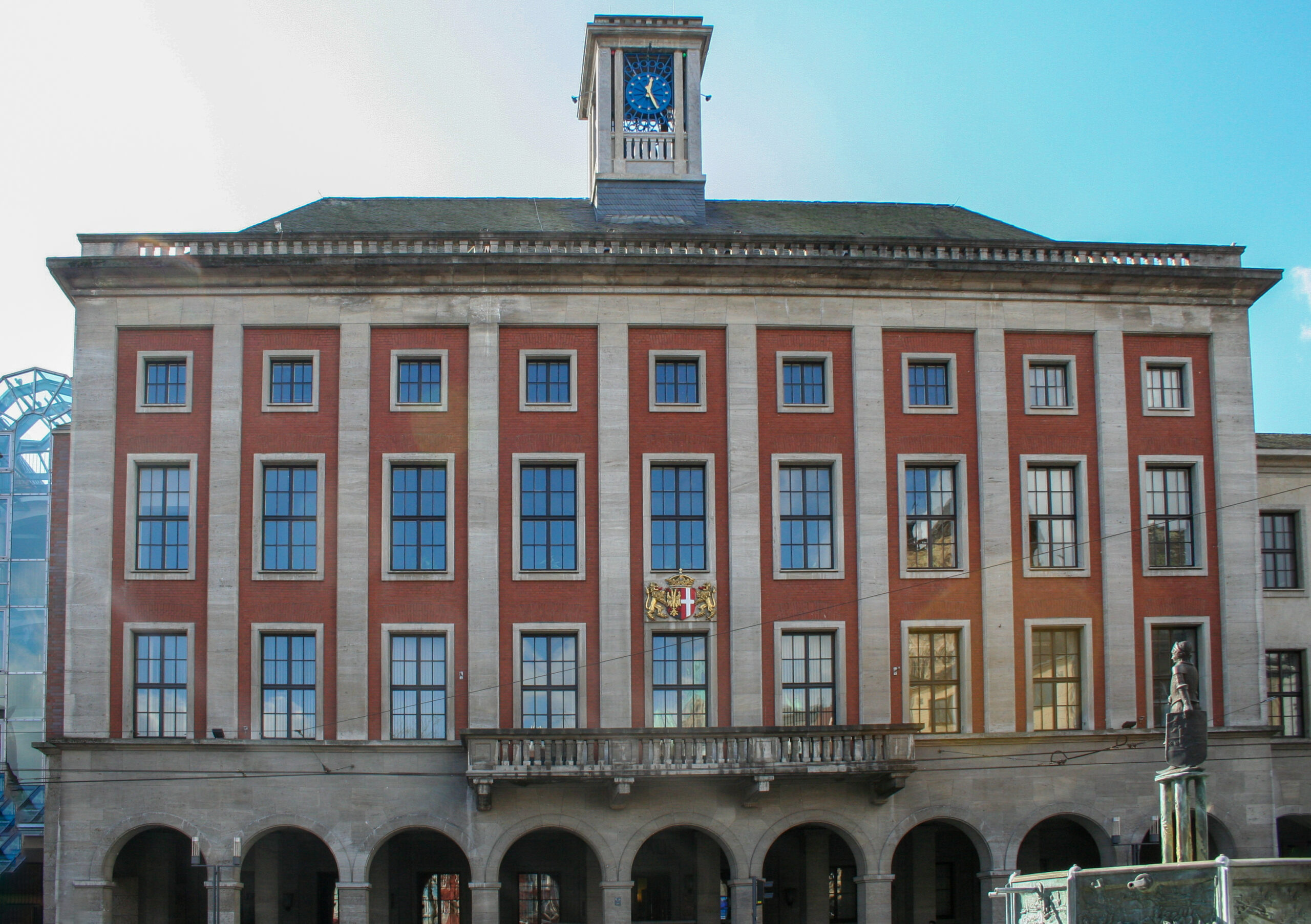 Das Rathaus in Neuss